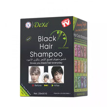 Load image into Gallery viewer, 5-20 PCS Dexe Black Hair Shampoo Instant Hair Dye for Men Women Black Color
