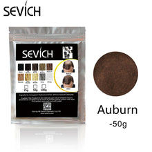 Load image into Gallery viewer, Black Friday Sale: 1-2 Pack Sevich Refill Hair Building Fibre Powder 50g Pack Refill for Toppik Caboki Xfusion
