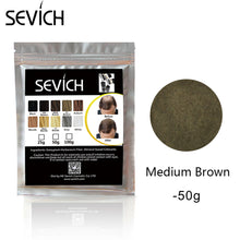 Load image into Gallery viewer, Black Friday Sale: 1-2 Pack Sevich Refill Hair Building Fibre Powder 50g Pack Refill for Toppik Caboki Xfusion
