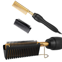 Load image into Gallery viewer, Boutique Hot Comb Hair Straightener - Electric Straightening Comb
